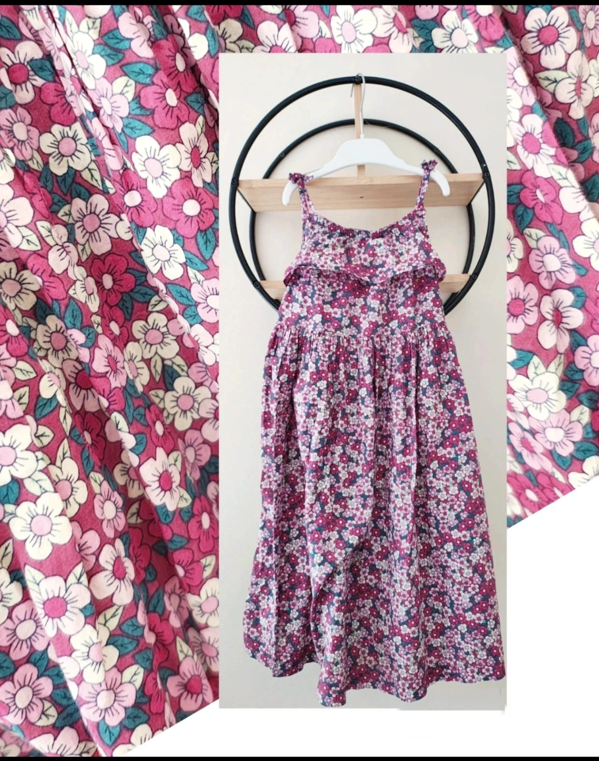 4 ans robe longue été sergent major